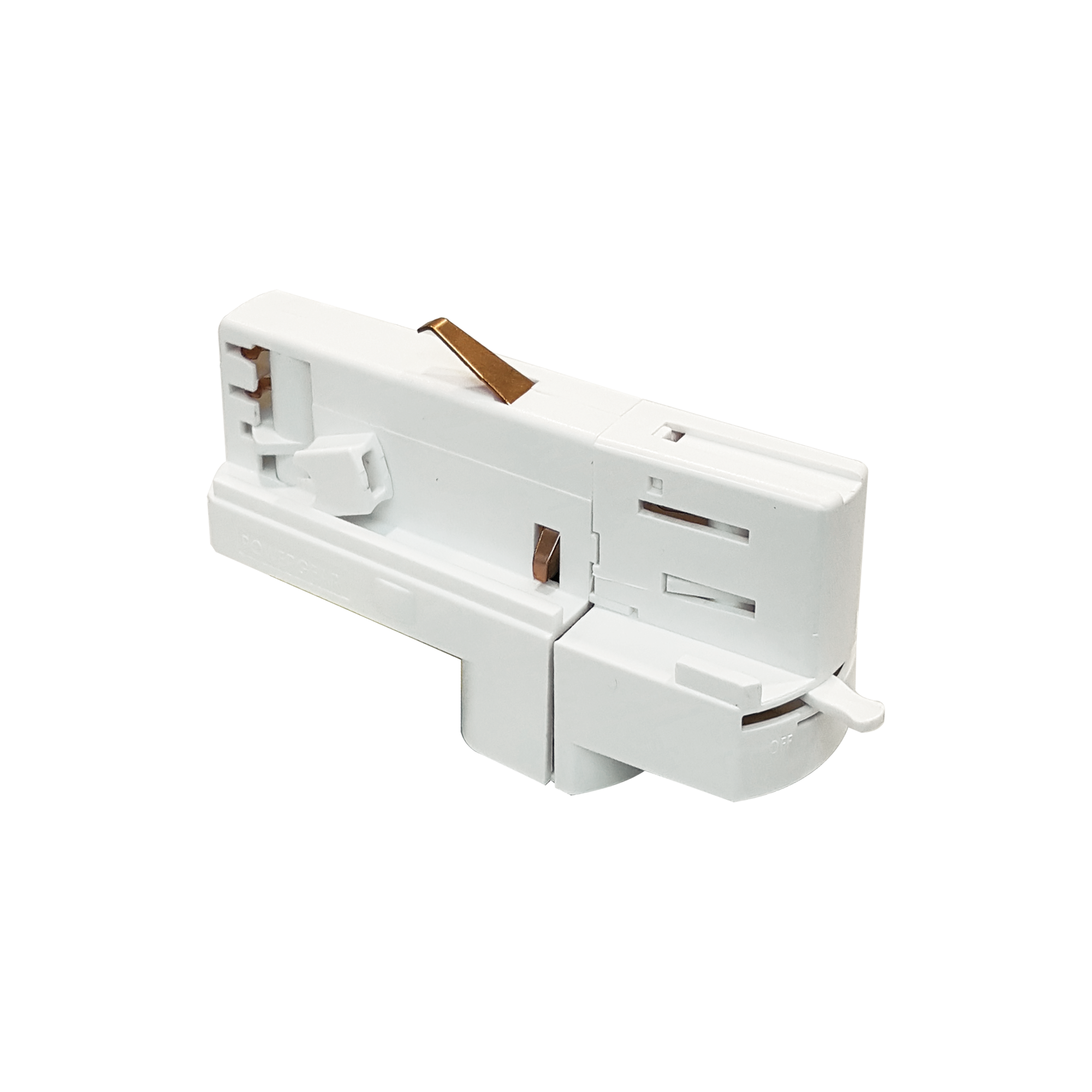 Ideal Lux 246505,Category_Accessories,TECNICO,Finish_ LINK TRACK CONNECTOR WH DALI