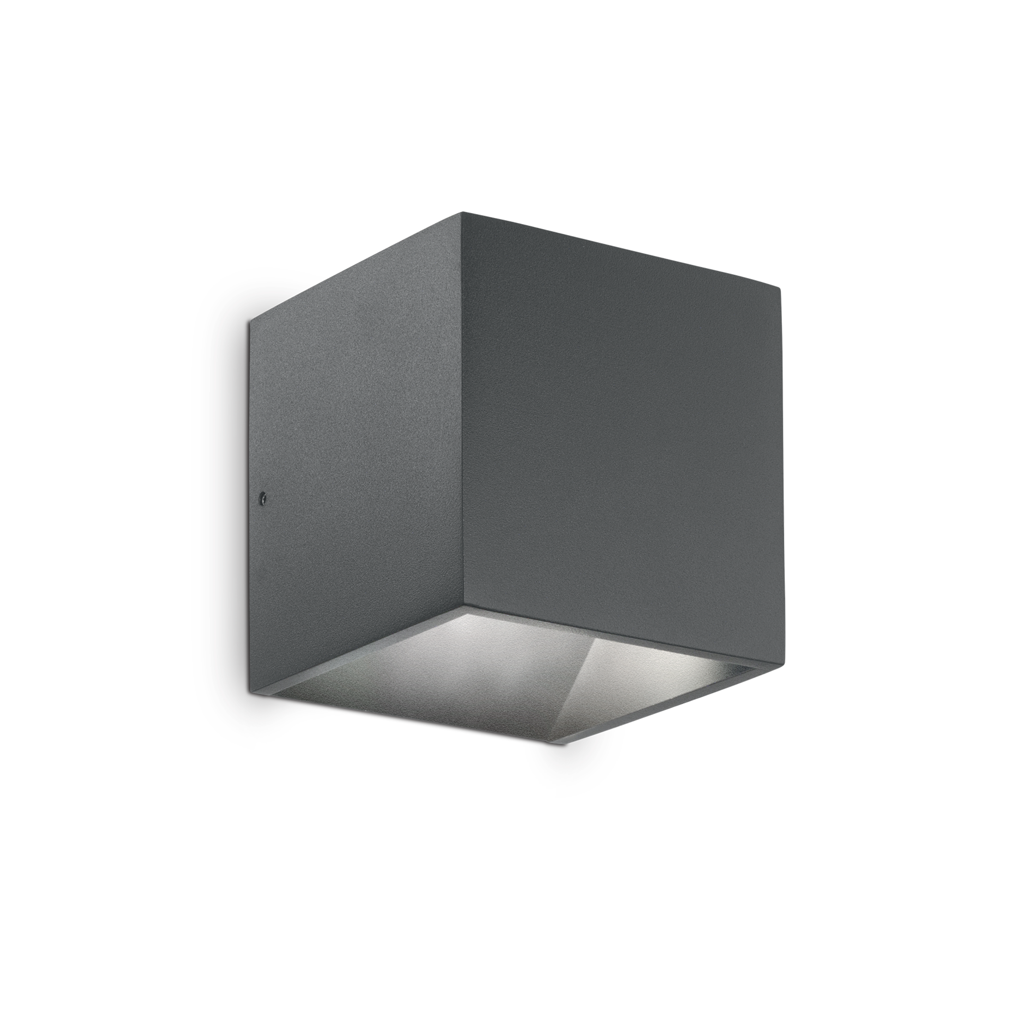 Ideal Lux 247083,Category_Wall Lights,OUTDOOR,Finish_ RUBIK AP1 ANTRACITE 3000K