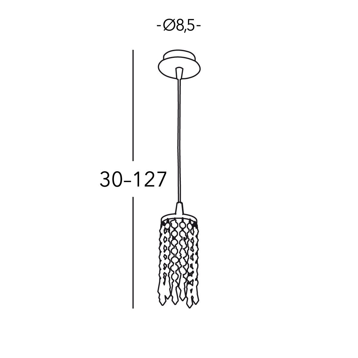Kolarz 262.31.3 CHARLESTON Pendant Light