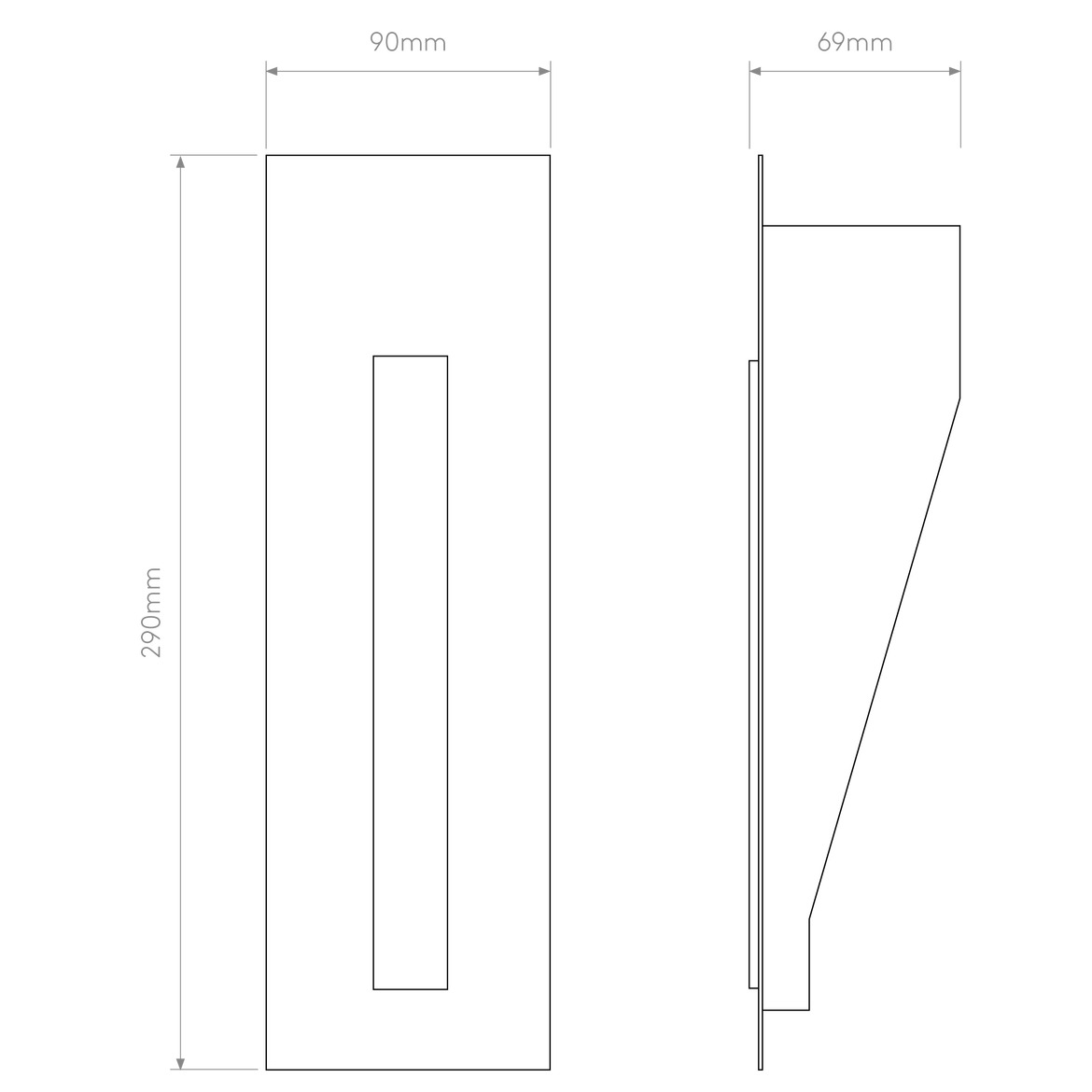 Trimless 200 LED Marker Light