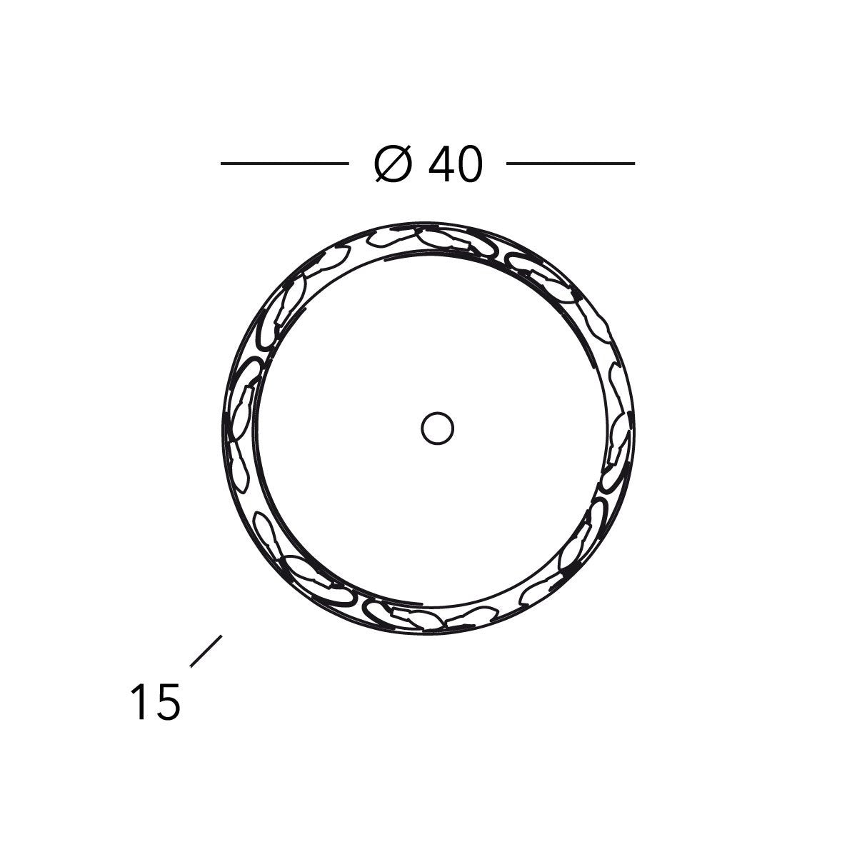 Kolarz 309.12.7 BELLISSIMA Ceiling Light