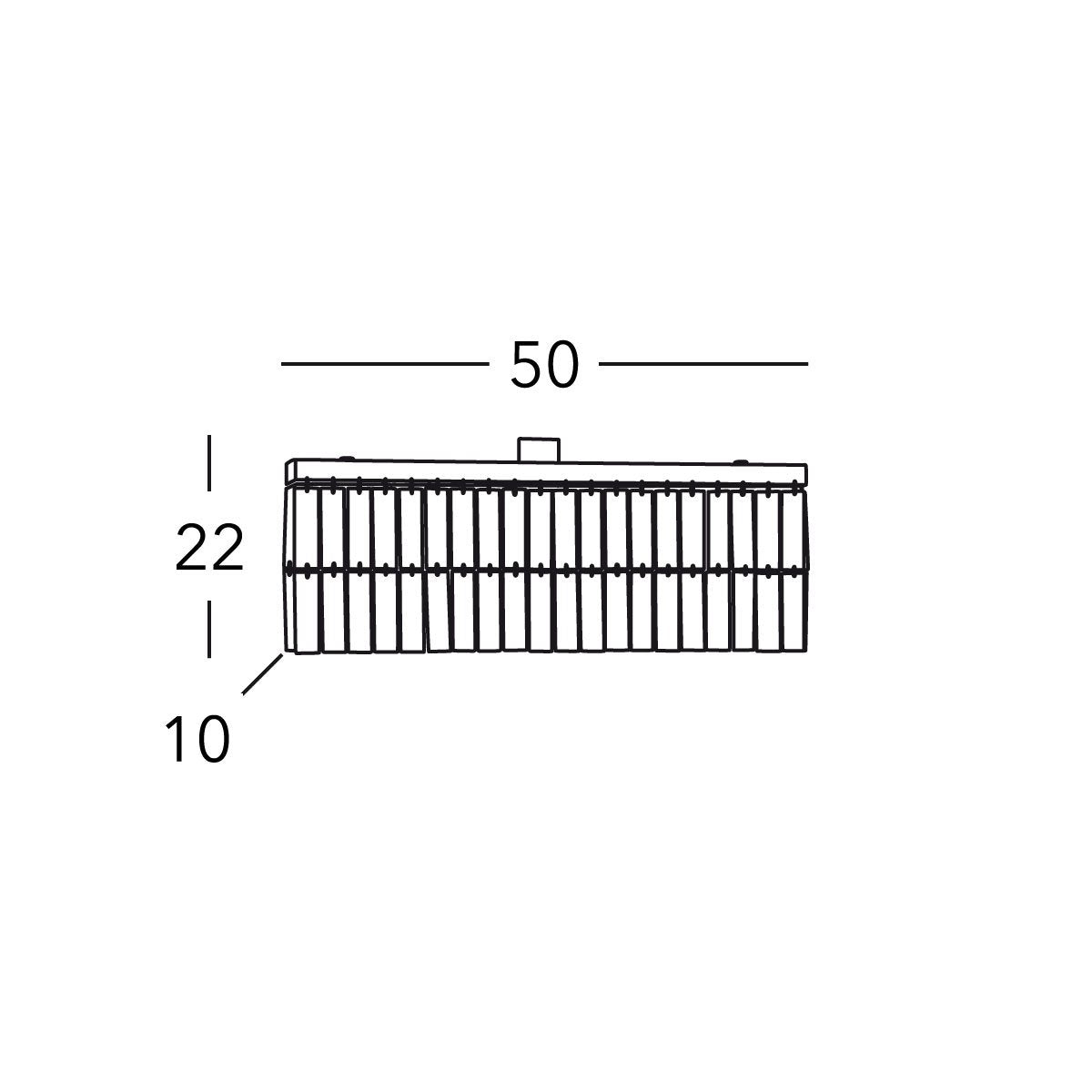 Kolarz 314.63.5 PRISMA Wall Light