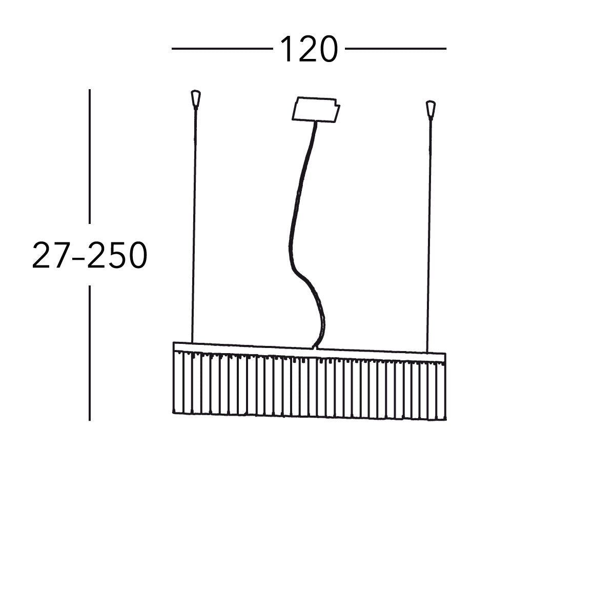 Kolarz 314.87.5 PRISMA Pendant Light