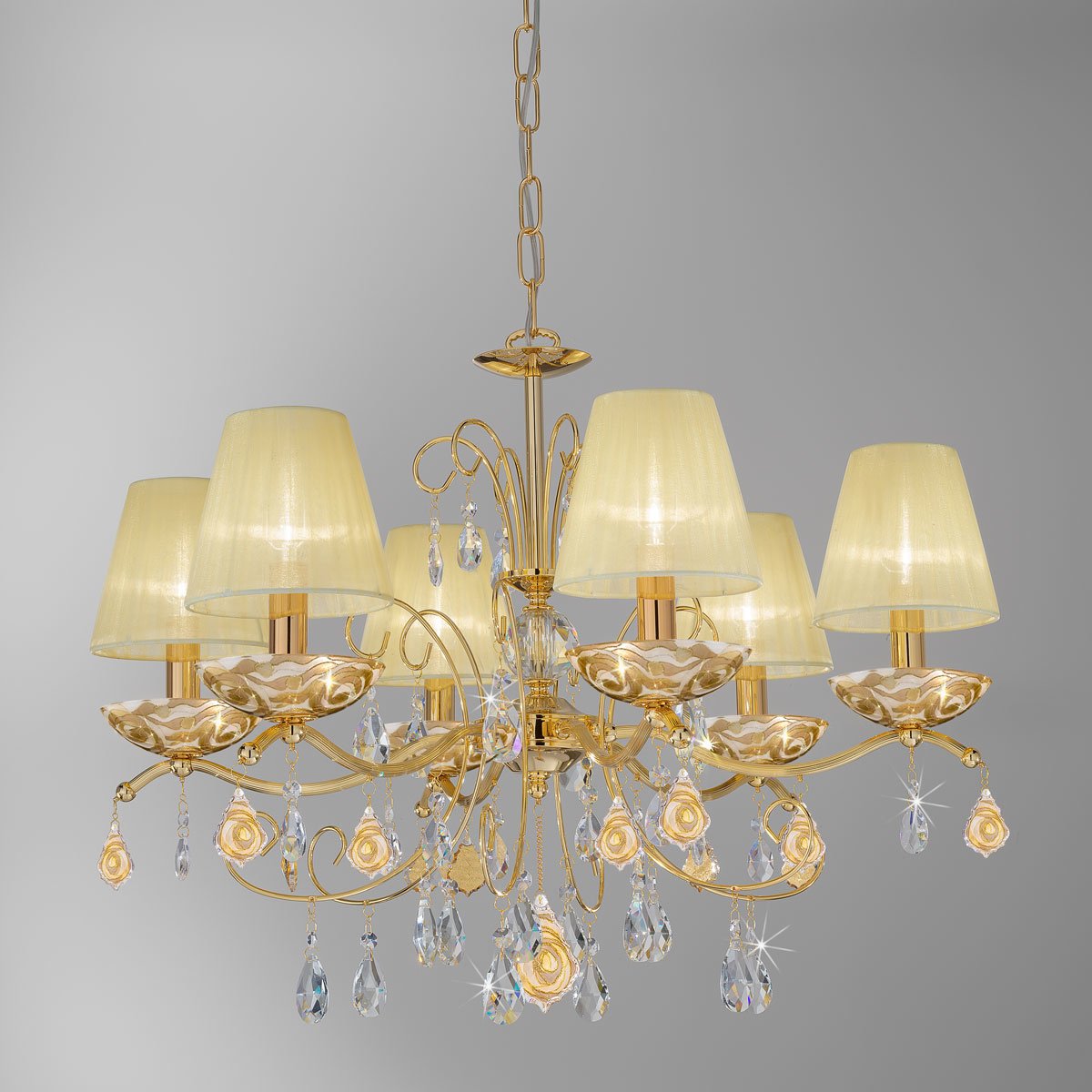 Kolarz 3234.86.3.WKpt/aq21 CARMEN 2 Chandelier
