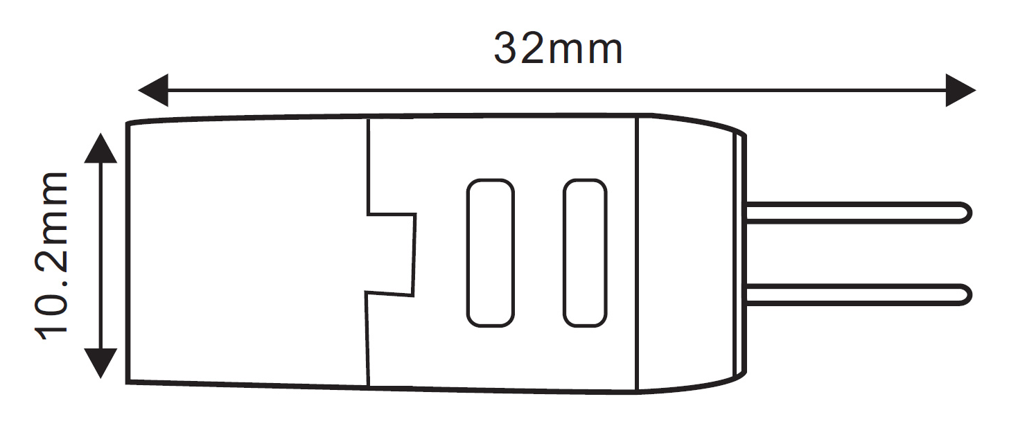 ML Accessories-G4LED1 G4 LED 1.5W AC/DC 2700K