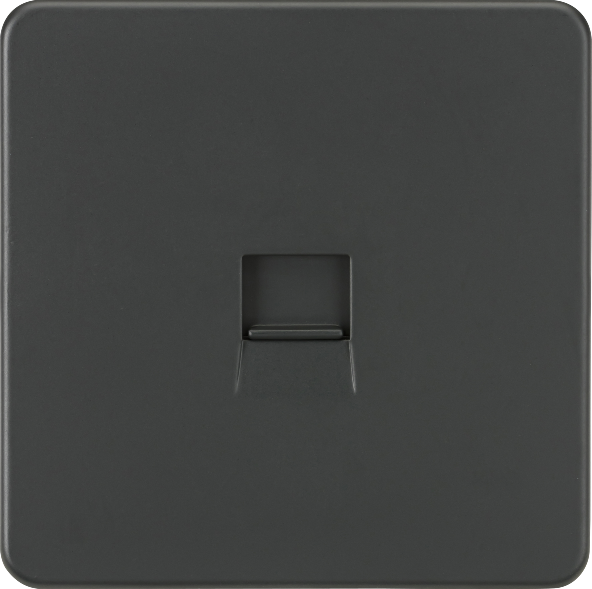 Screwless Telephone Master Socket -Anthracite