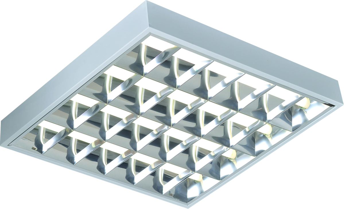 IP20 4x18W T8 CAT2 Surface Mounted Fluorescent Fitting