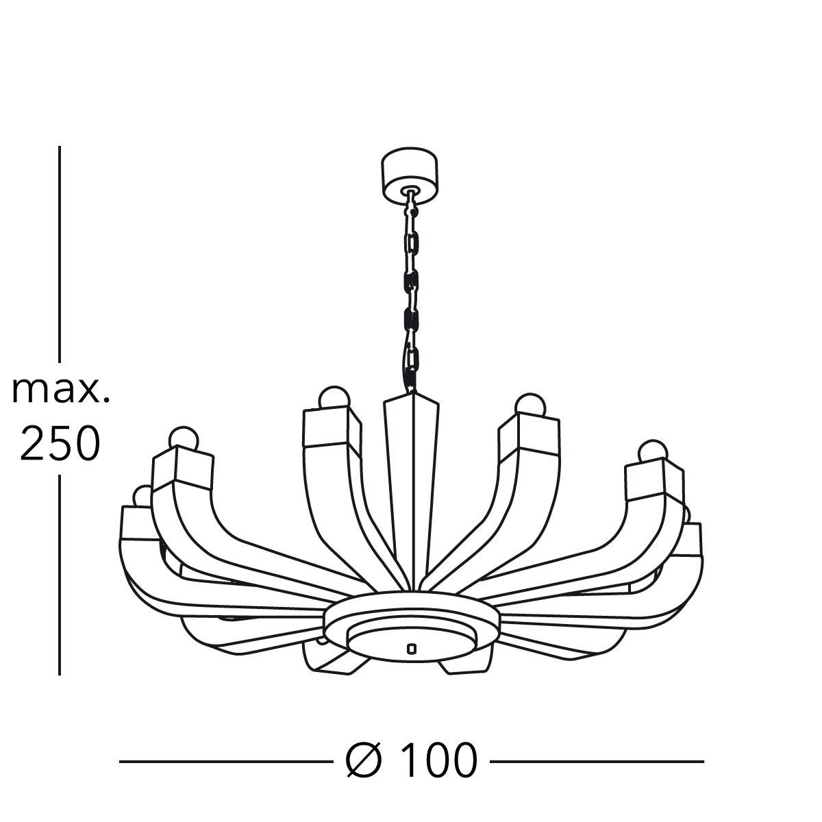 Kolarz 5201.81030 RIVIERA Chandelier