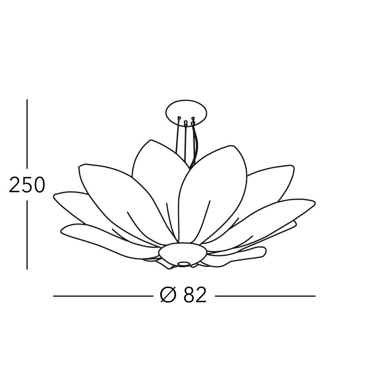 Kolarz 5231.80650 FIORE Pendant Light