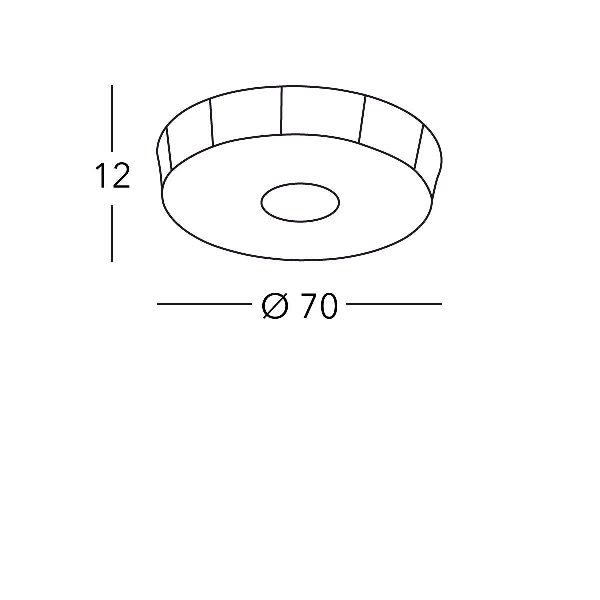 Kolarz 6006.10654 VELA Ceiling Light