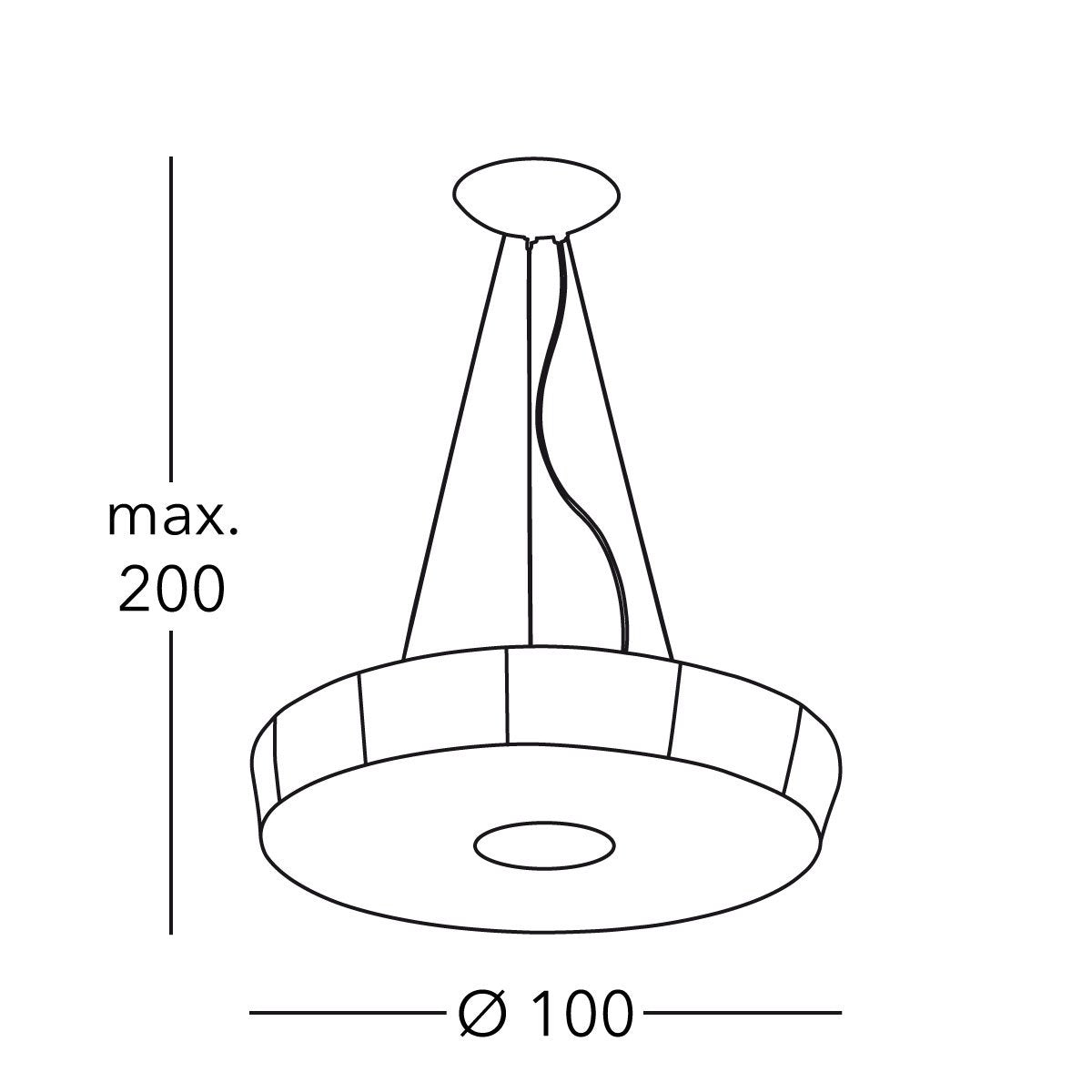 Kolarz 6006.30635 VELA Pendant Light