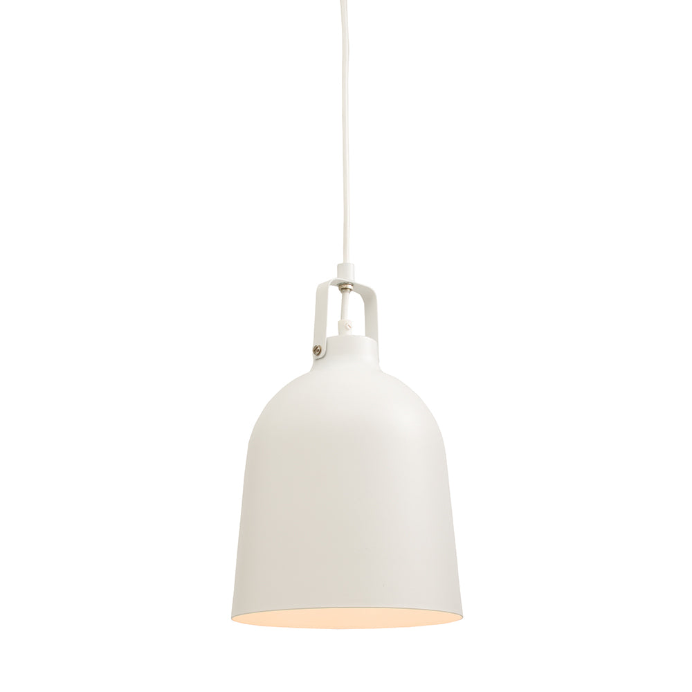 Endon Lighting 61304 Lazenby 1Lt Pendant Matt White Paint