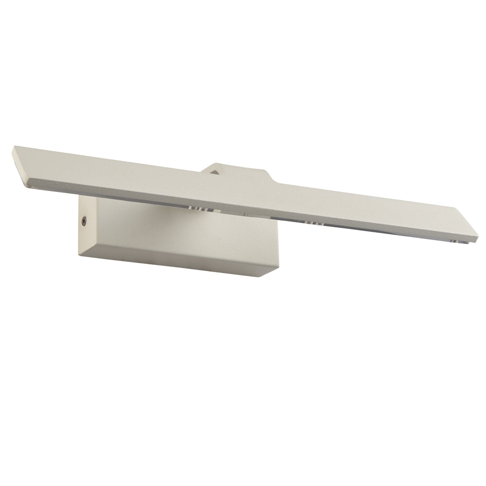 Endon Lighting 68962 Sartre 1Lt Wall Matt White Paint & Clear Acrylic