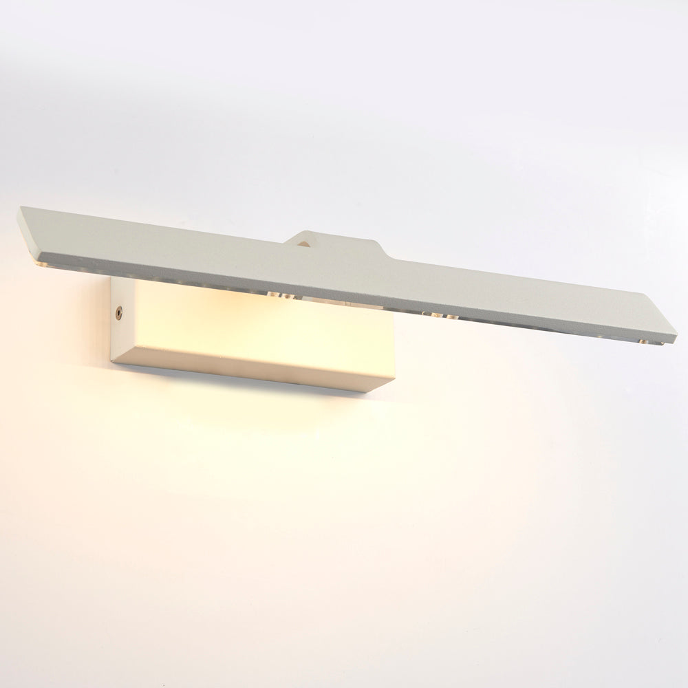 Endon Lighting 68962 Sartre 1Lt Wall Matt White Paint & Clear Acrylic