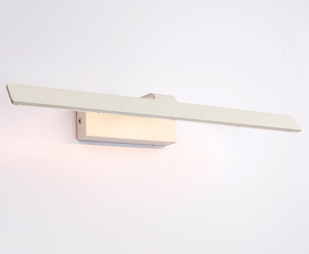 Endon Lighting 68963 Sartre 1Lt Wall Matt White Paint & Clear Acrylic