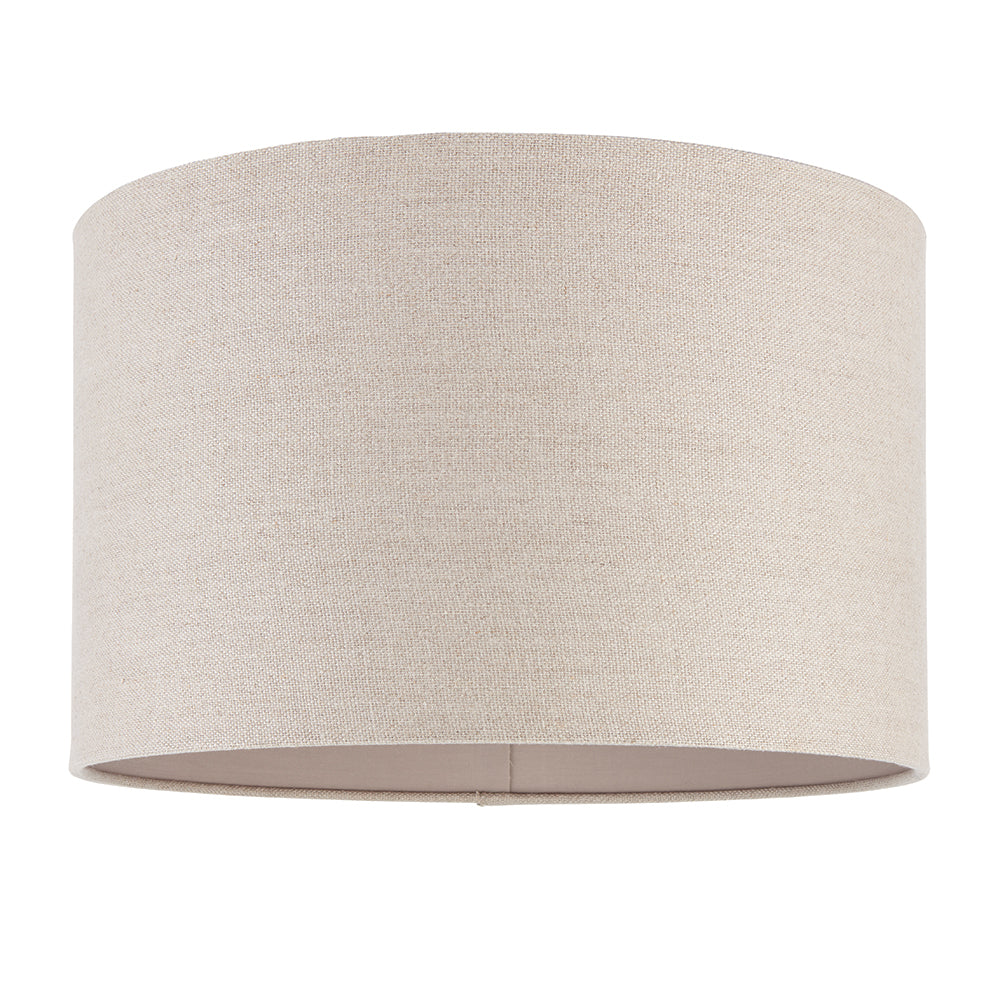 Endon Lighting 69333 Obi 1Lt Shade Natural Linen & Natural Polyester Cotton