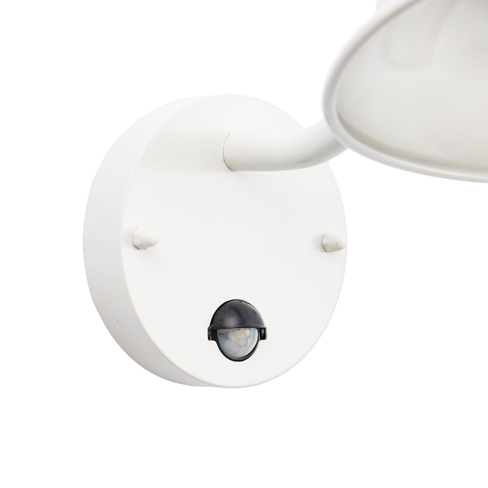 Endon Lighting 70305 Chesham Pir 1Lt Wall Gloss Stone & Clear Glass