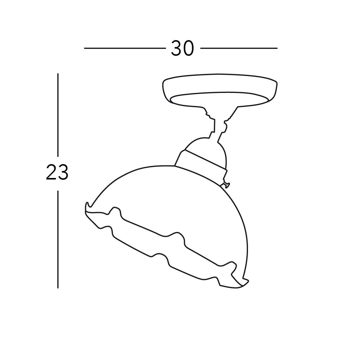 Kolarz 731.10.25 NONNA Ceiling Light