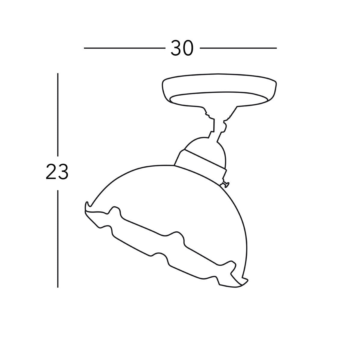 Kolarz 731.10.26 NONNA Ceiling Light