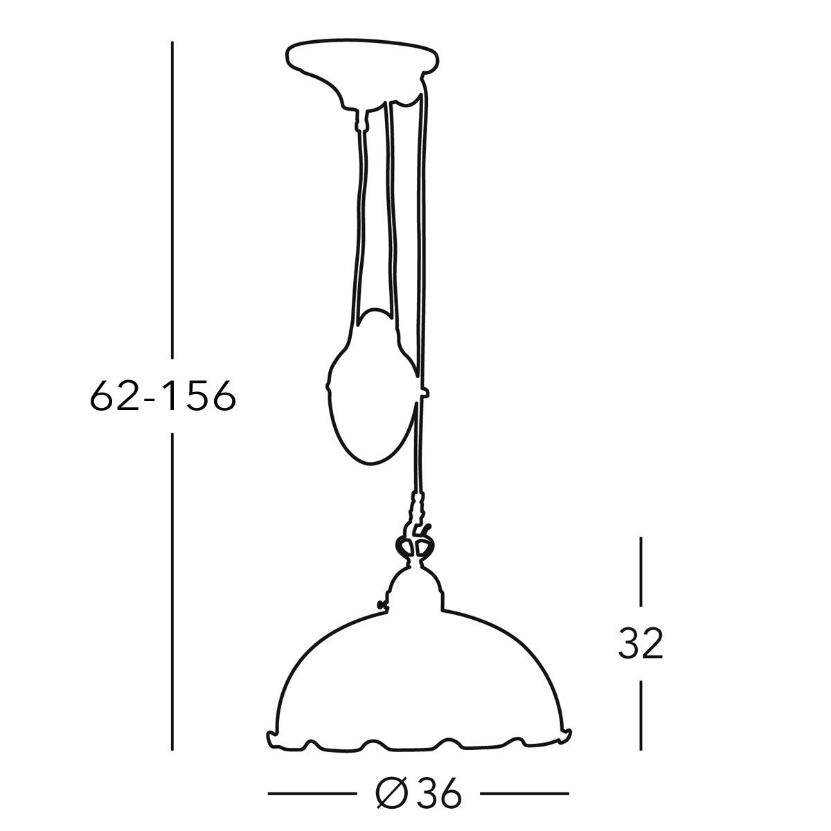 Kolarz 731.33.118 NONNA Pendant Light