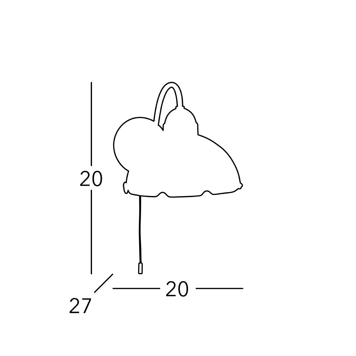 Kolarz 731.61.103 NONNA Wall Light