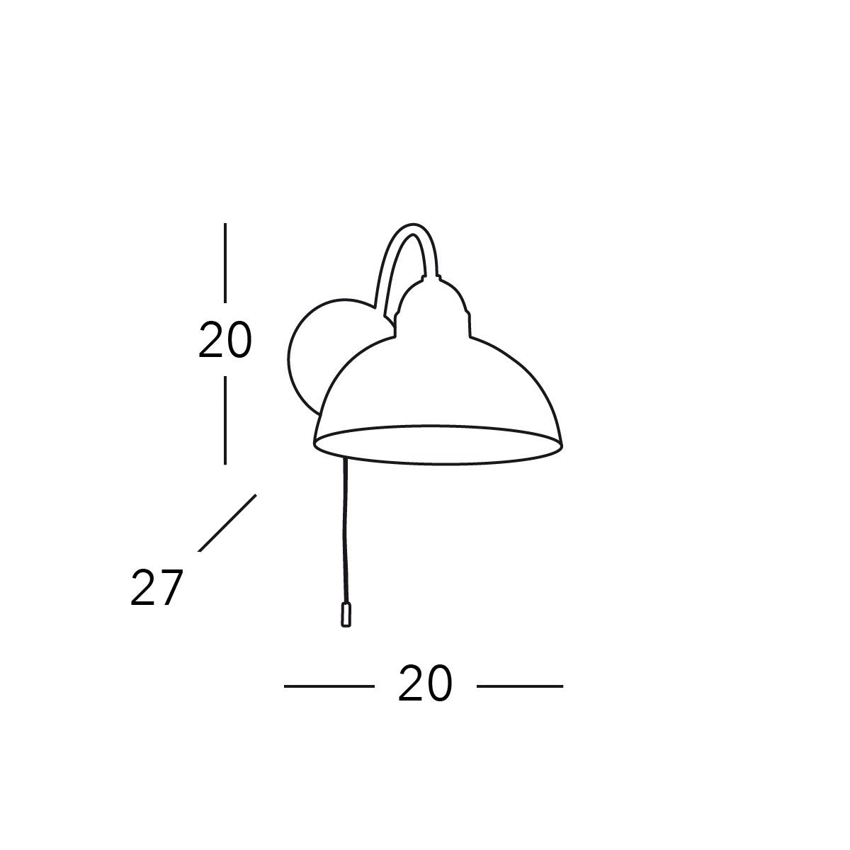 Kolarz 731.61.133 NONNA Wall Light