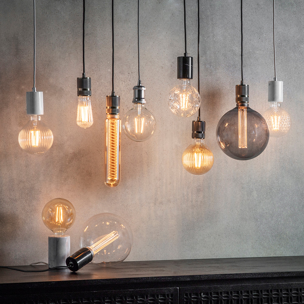 Endon Lighting 76584 Cambourne 1Lt Pendant Chrome Plate