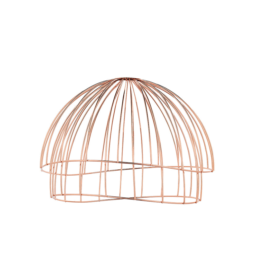 Endon Lighting 77975 Jericho 1Lt Pendant Easyfit Copper Plate