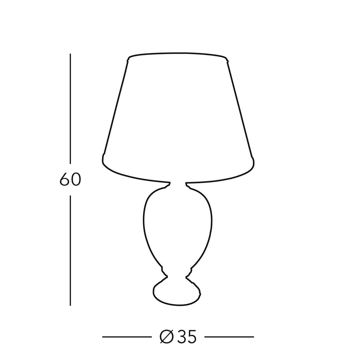 Kolarz 780.70 DAUPHIN Table Light