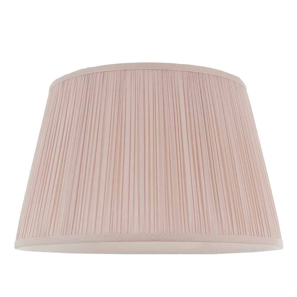 Endon Lighting 79633 Freya 1Lt Shade Dusky Pink Silk