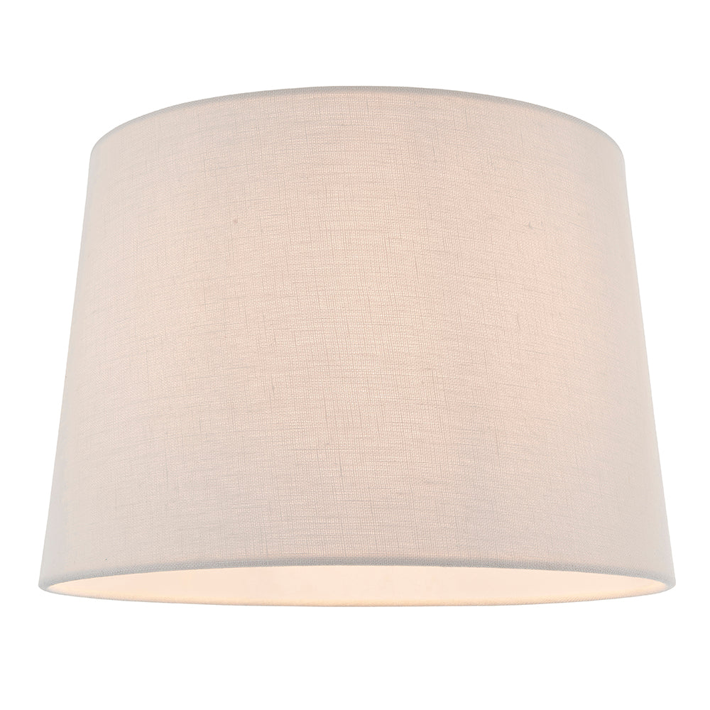 Endon Lighting 79637 Mia 1Lt Shade Vintage White Linen