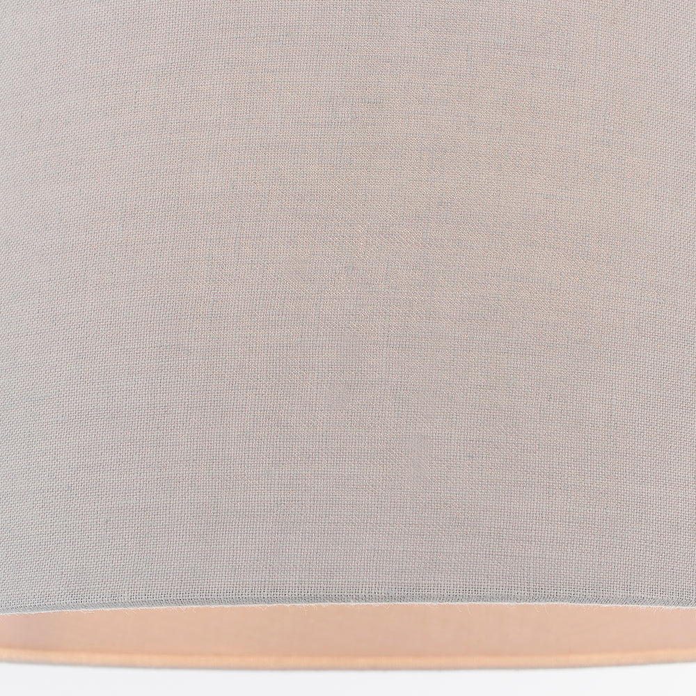 Endon Lighting 79639 Mia 1Lt Shade Charcoal Linen
