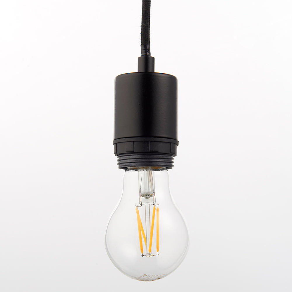 Endon Lighting 80637 Studio 1Lt Pendant Matt Black