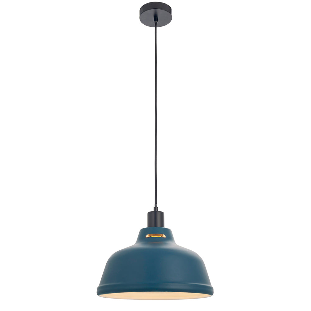 Endon Lighting 80637 Studio 1Lt Pendant Matt Black