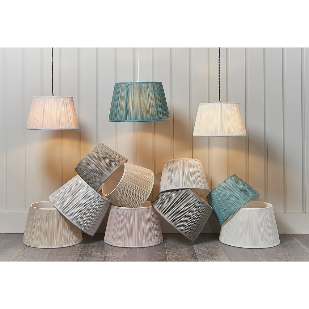 Endon Lighting 81388 Freya 1Lt Shade Oyster Silk