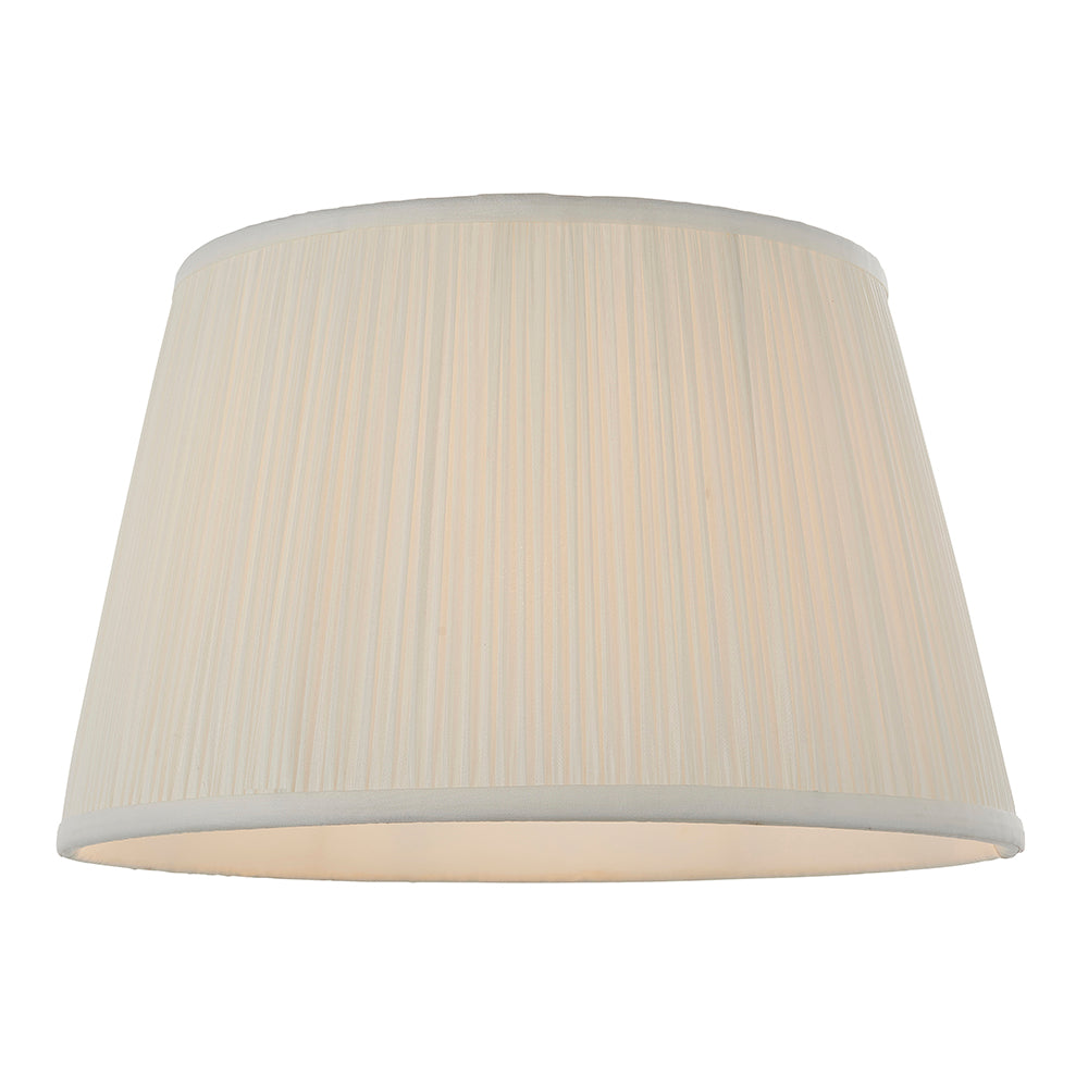 Endon Lighting 81392 Freya 1Lt Shade Vintage White Silk