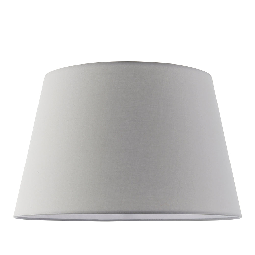 Endon Lighting 90134 Evie 1Lt Shade Pale Grey Cotton