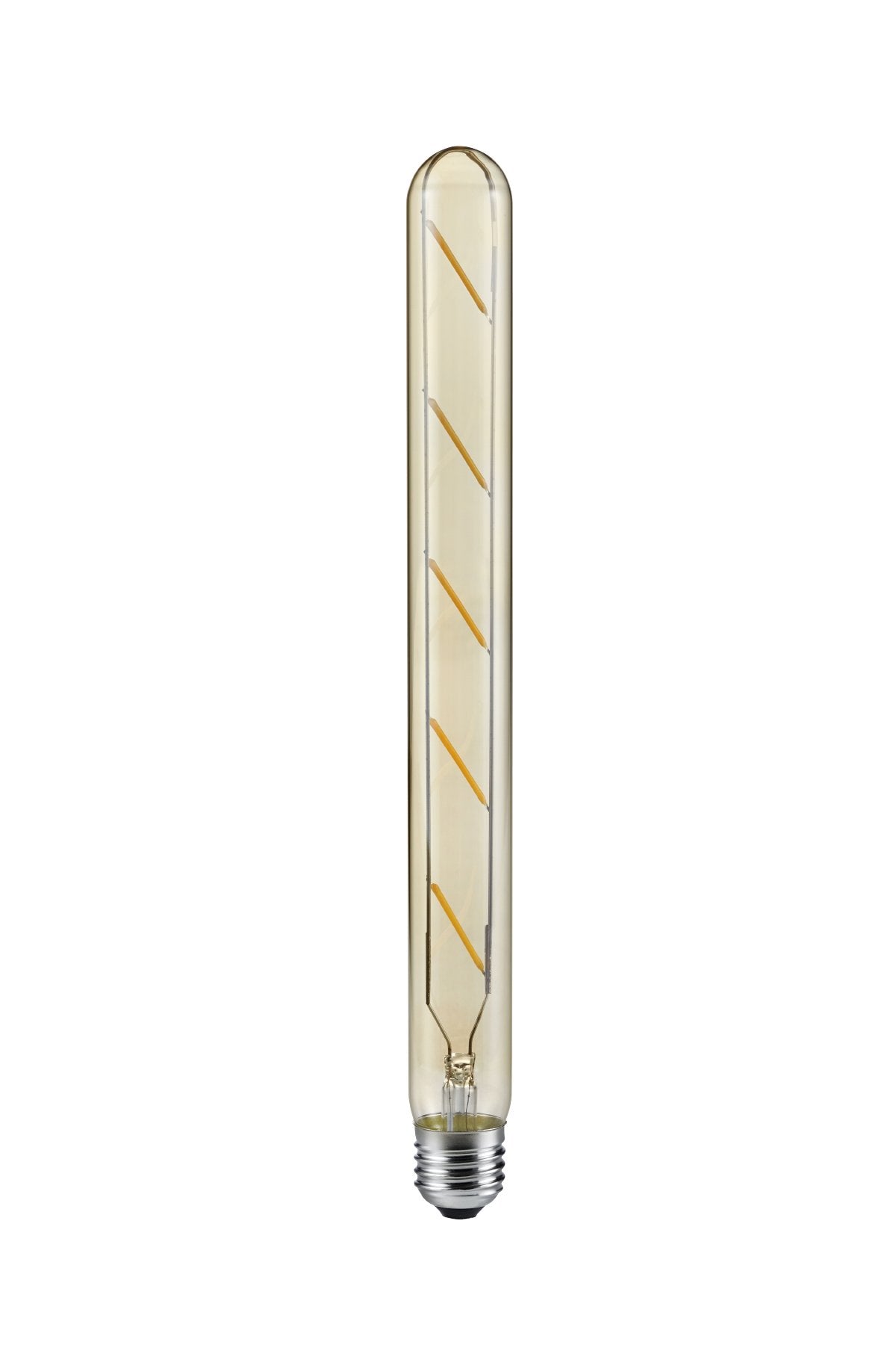4W LED tubular shape filament lamp - amber glass