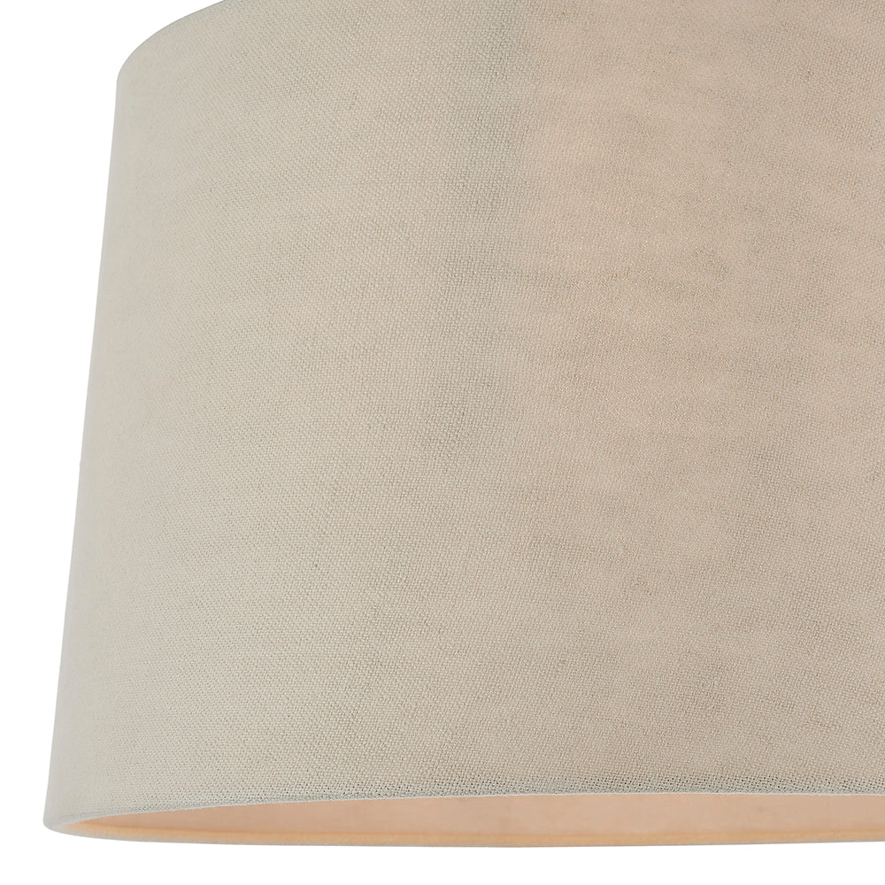Endon Lighting 90547 Mae 1Lt Shade Natural Linen