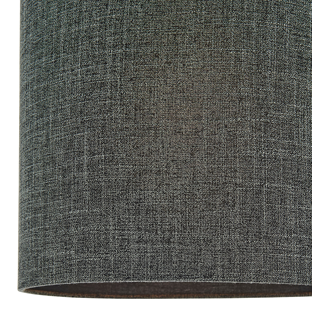 Endon Lighting 90548 Sara 1Lt Shade Charcoal Fabric