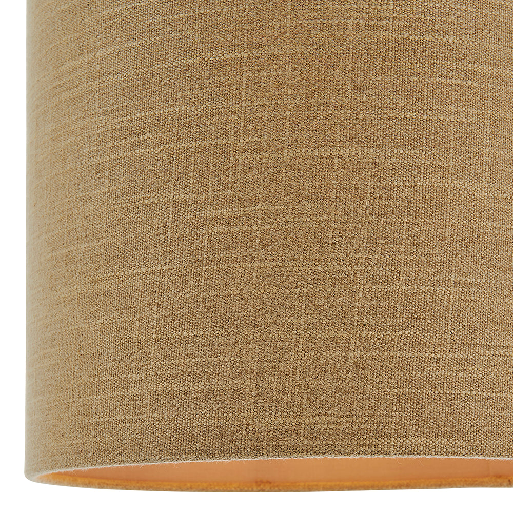 Endon Lighting 90549 Emma 1Lt Shade Putty Fabric