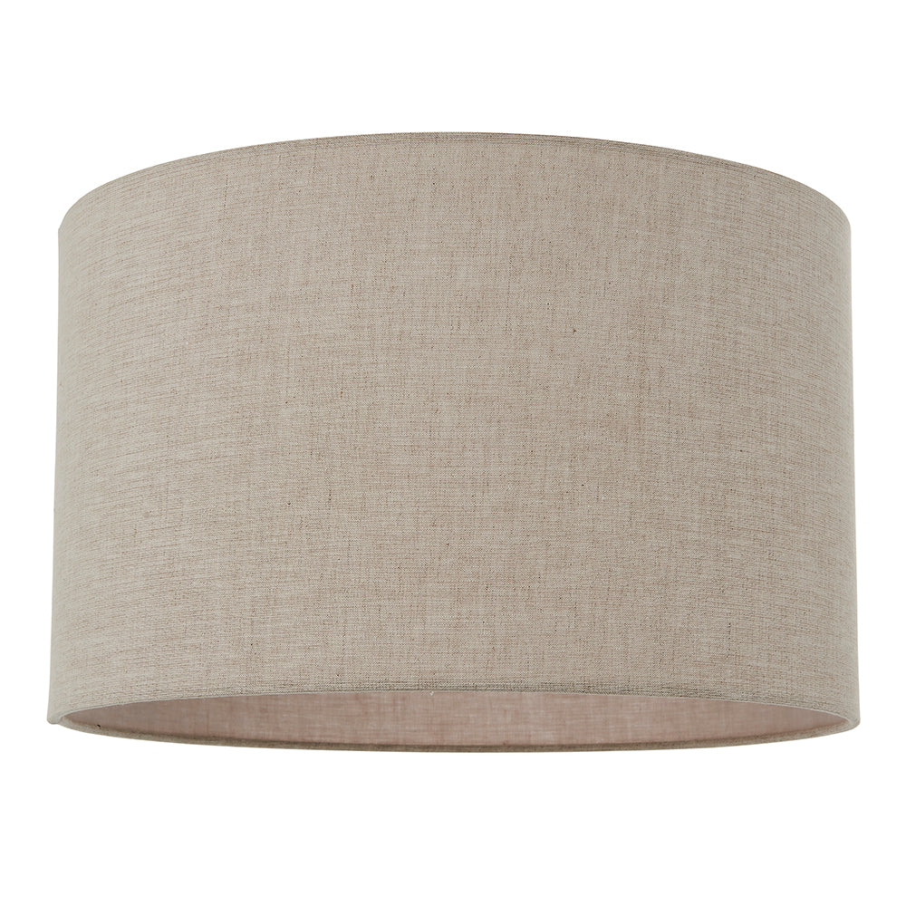 Endon Lighting 90550 Mae 1Lt Shade Taupe Linen & Taupe Fabric