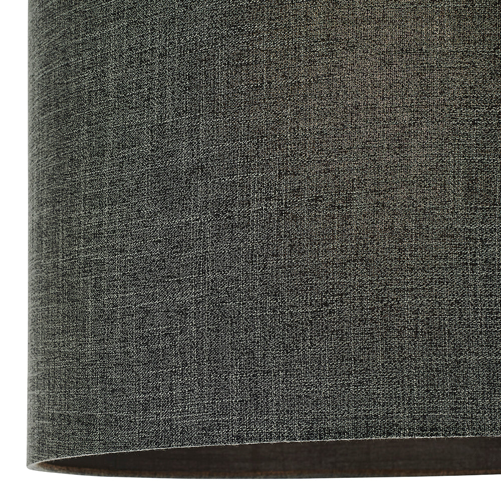 Endon Lighting 90553 Sara 1Lt Shade Charcoal Fabric
