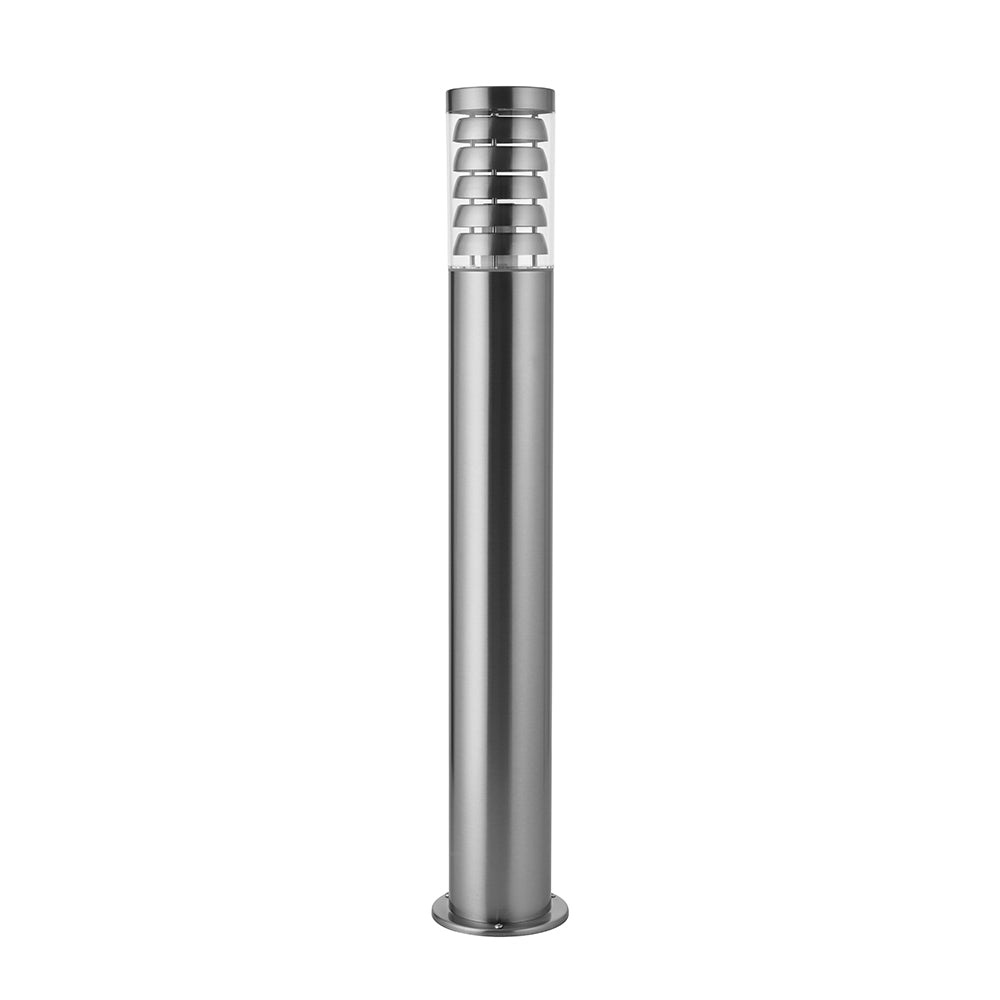 Endon Lighting 91814 Tangley 1Lt Floor Brushed Stainless Steel & Clear Pc