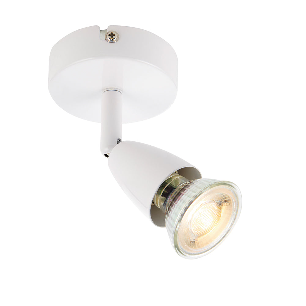 Endon Lighting 91823 Ascoli 1Lt Spot Gloss White