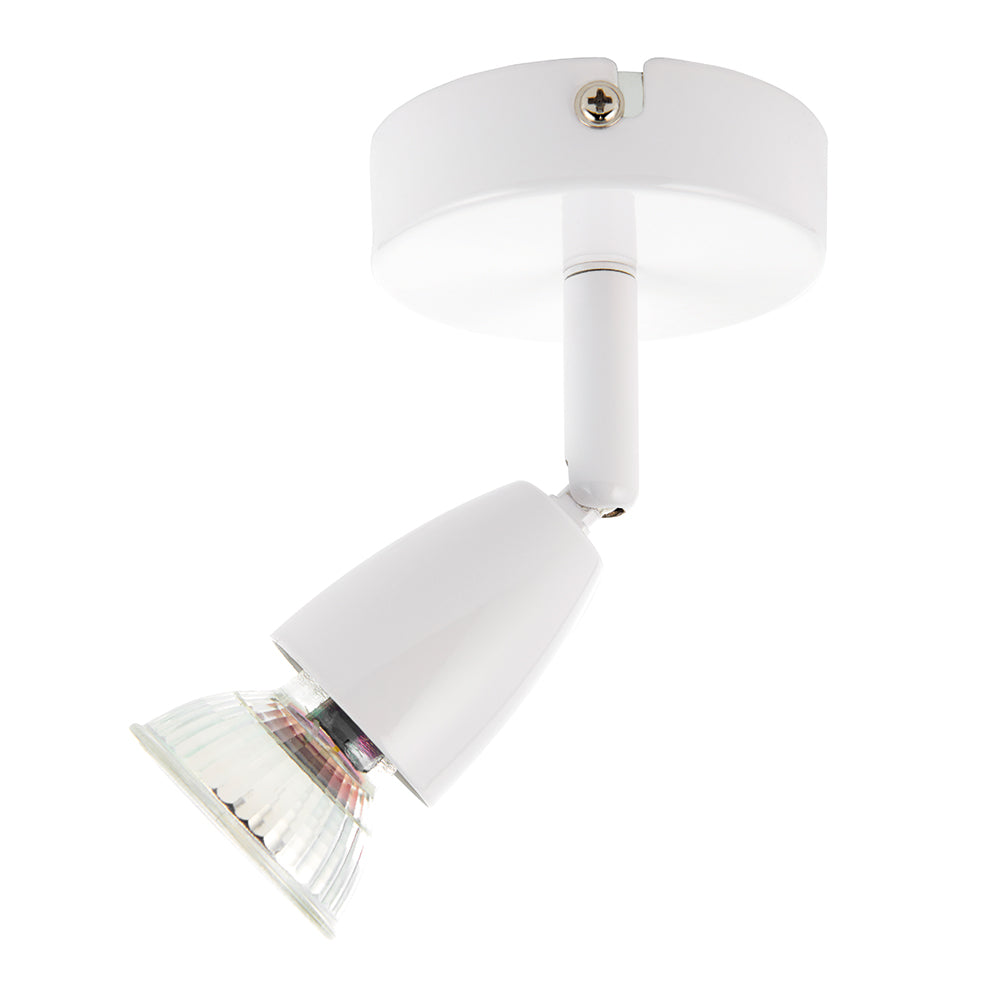 Endon Lighting 91823 Ascoli 1Lt Spot Gloss White
