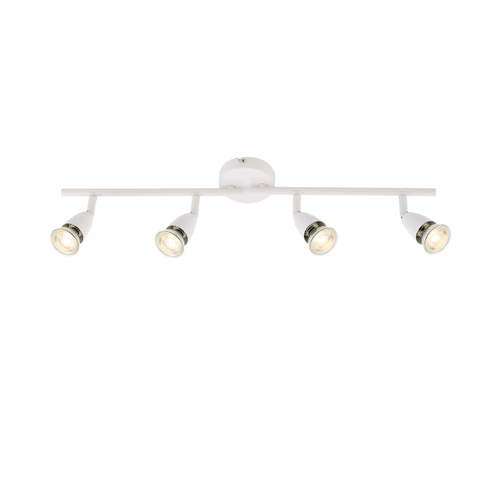 Endon Lighting 91836 Ascoli 4Lt Spot Gloss White