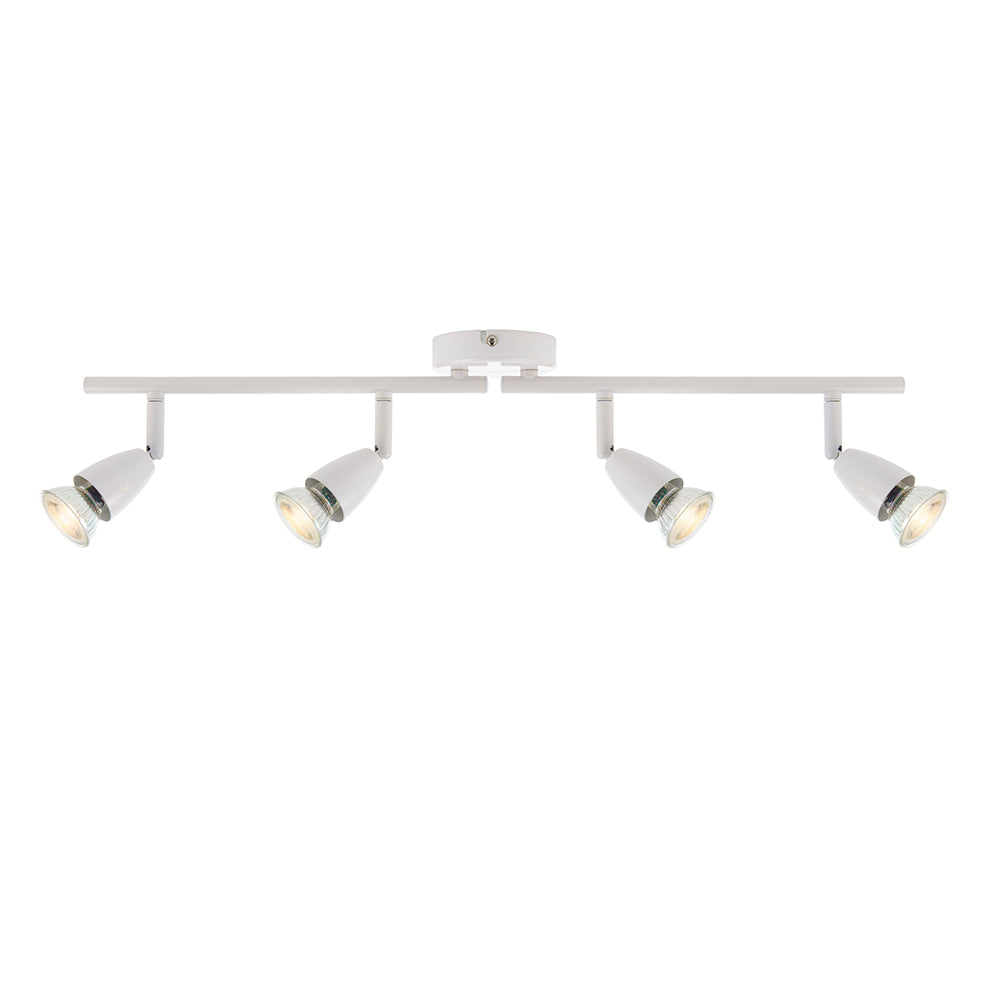 Endon Lighting 91836 Ascoli 4Lt Spot Gloss White