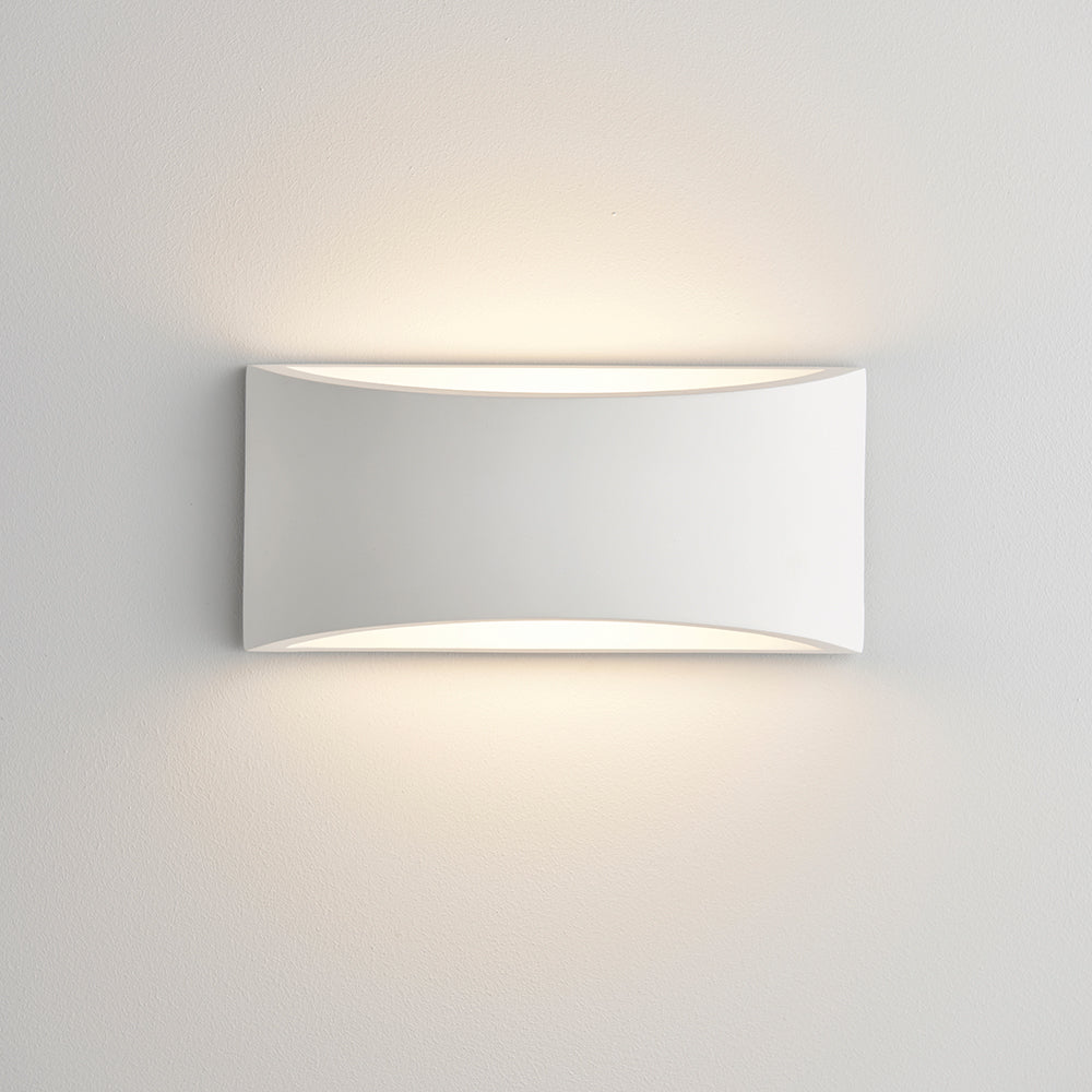 Endon Lighting 91844 Toft 1Lt Wall White Plaster