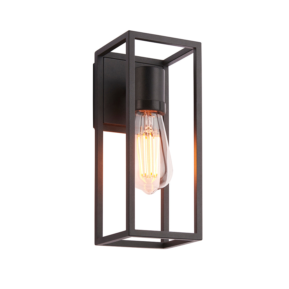 Endon Lighting 91993 Herbert 1Lt Wall Textured Black